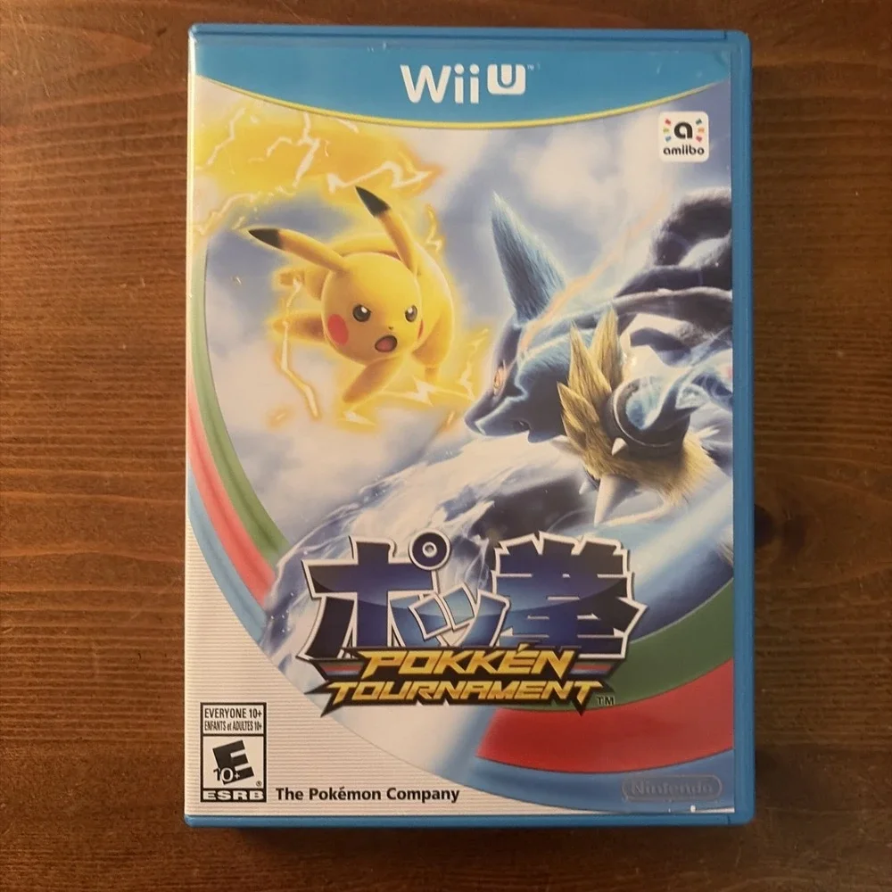 Pokemon Pokkén Tournament (Nintendo Wii U, 2016) Untested